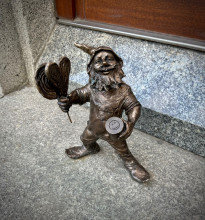 The Famous Dwarves of Wroclaw- these guys can be spotted everywhere